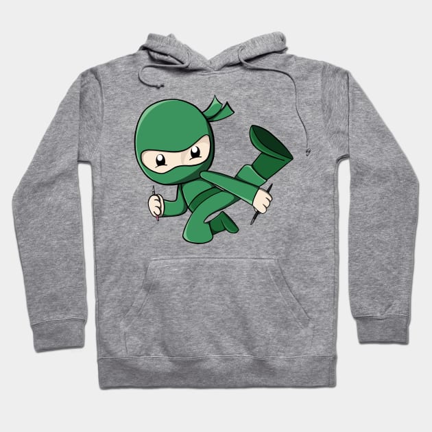 Sculpting Ninja Hoodie by CraftyNinja